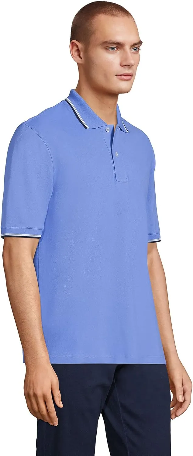 Lands' End Men's Short Sleeve Comfort-First Mesh Polo Shirt