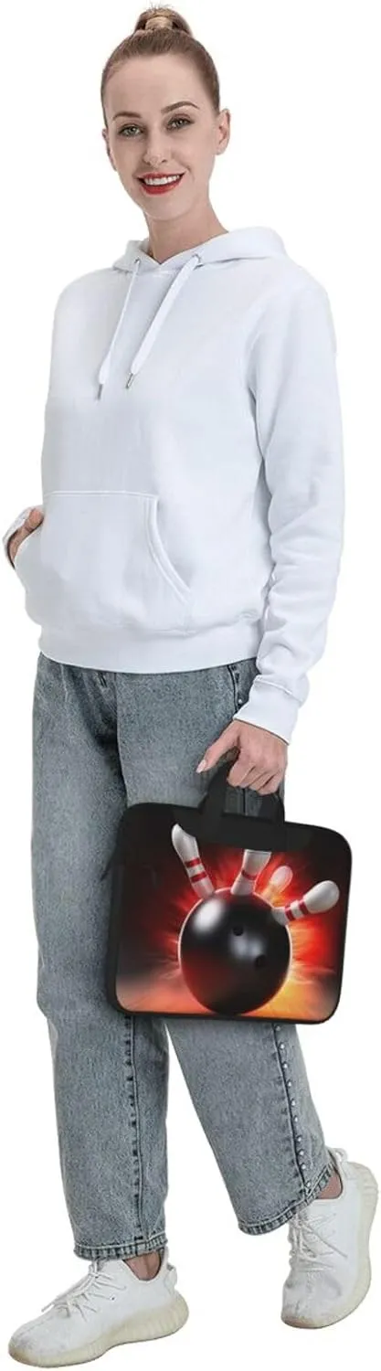 Laptop Shoulder Bag Laptop Bag Computer Bag Bowling Ball Messenger Bag for Unisex