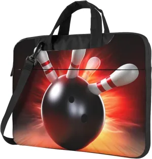 Laptop Shoulder Bag Laptop Bag Computer Bag Bowling Ball Messenger Bag for Unisex
