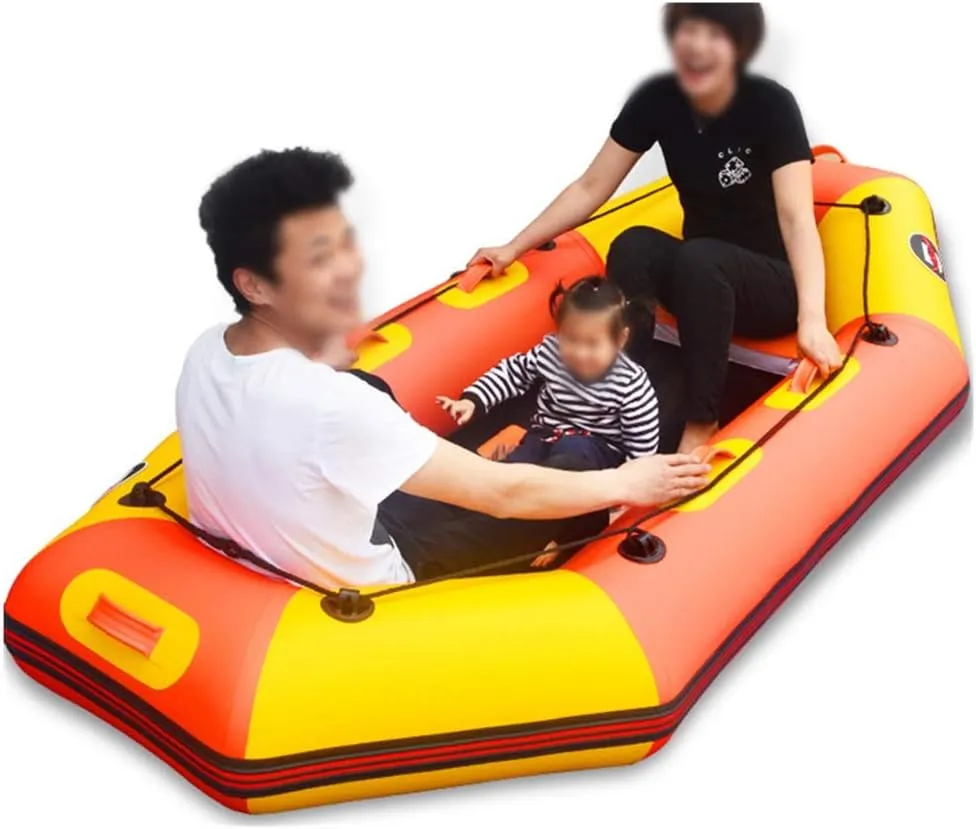 Large Inflatable Boat Professional Drift Boat Thickened Leather Kayak Inflatable Fishing Boat Hard Bottom Rubber Boat Assault Boat Drift Boat Fishing Kayaks Dinghies