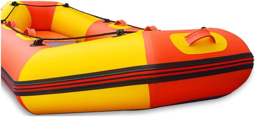 Large Inflatable Boat Professional Drift Boat Thickened Leather Kayak Inflatable Fishing Boat Hard Bottom Rubber Boat Assault Boat Drift Boat Fishing Kayaks Dinghies