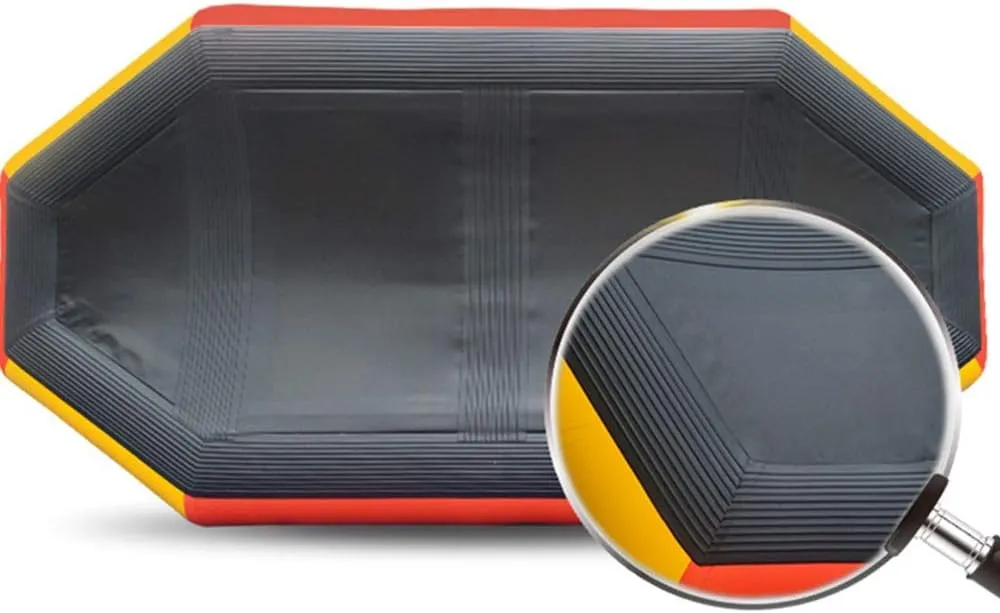 Large Inflatable Boat Professional Drift Boat Thickened Leather Kayak Inflatable Fishing Boat Hard Bottom Rubber Boat Assault Boat Drift Boat Fishing Kayaks Dinghies