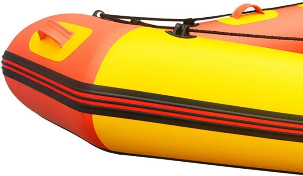 Large Inflatable Boat Professional Drift Boat Thickened Leather Kayak Inflatable Fishing Boat Hard Bottom Rubber Boat Assault Boat Drift Boat Fishing Kayaks Dinghies