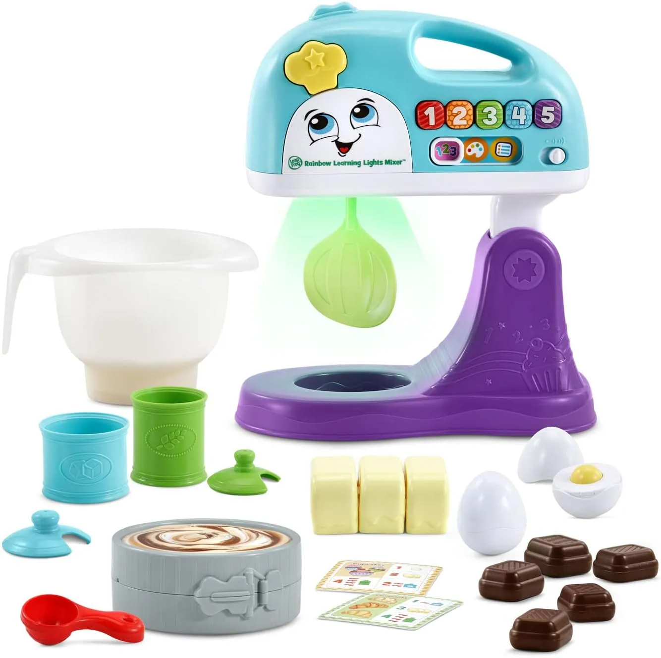 LeapFrog Rainbow Learning Lights Mixer, Blue