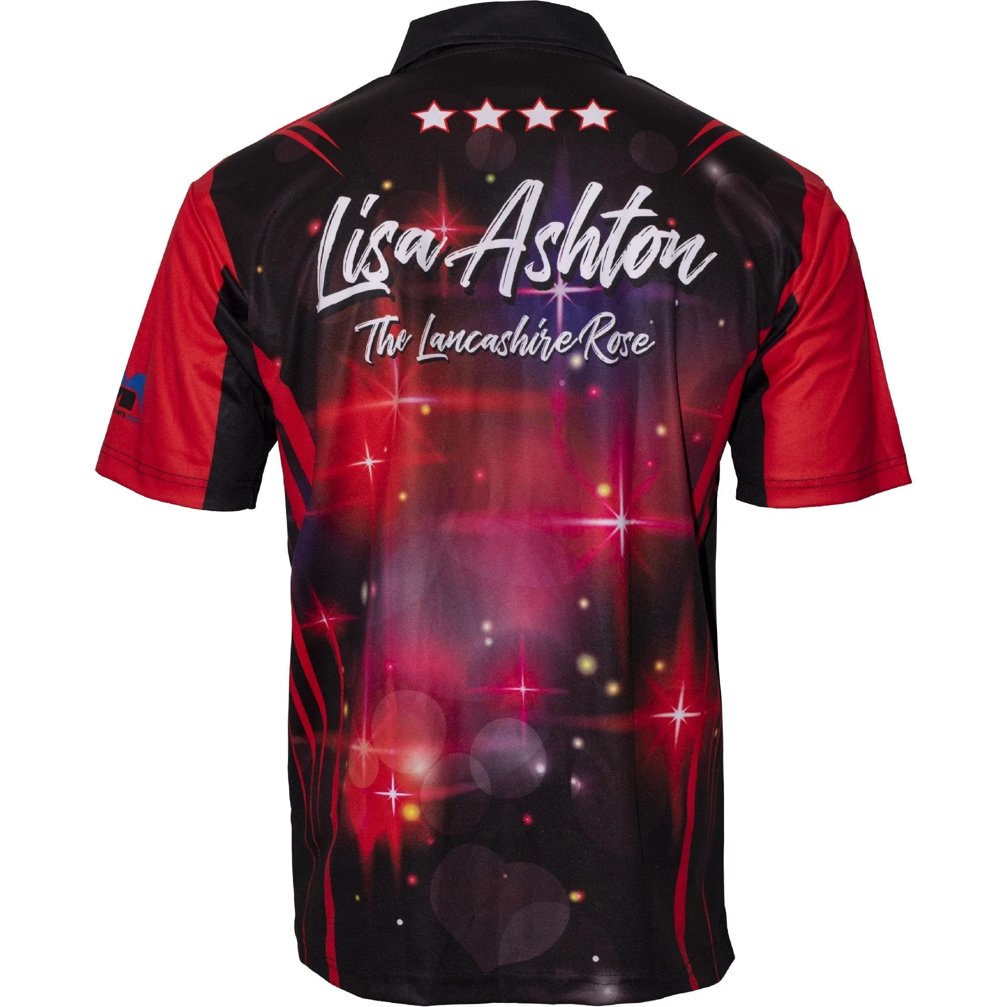 *Legend Darts - Lisa Ashton - Dart Shirt - The Lancashire Rose - Red