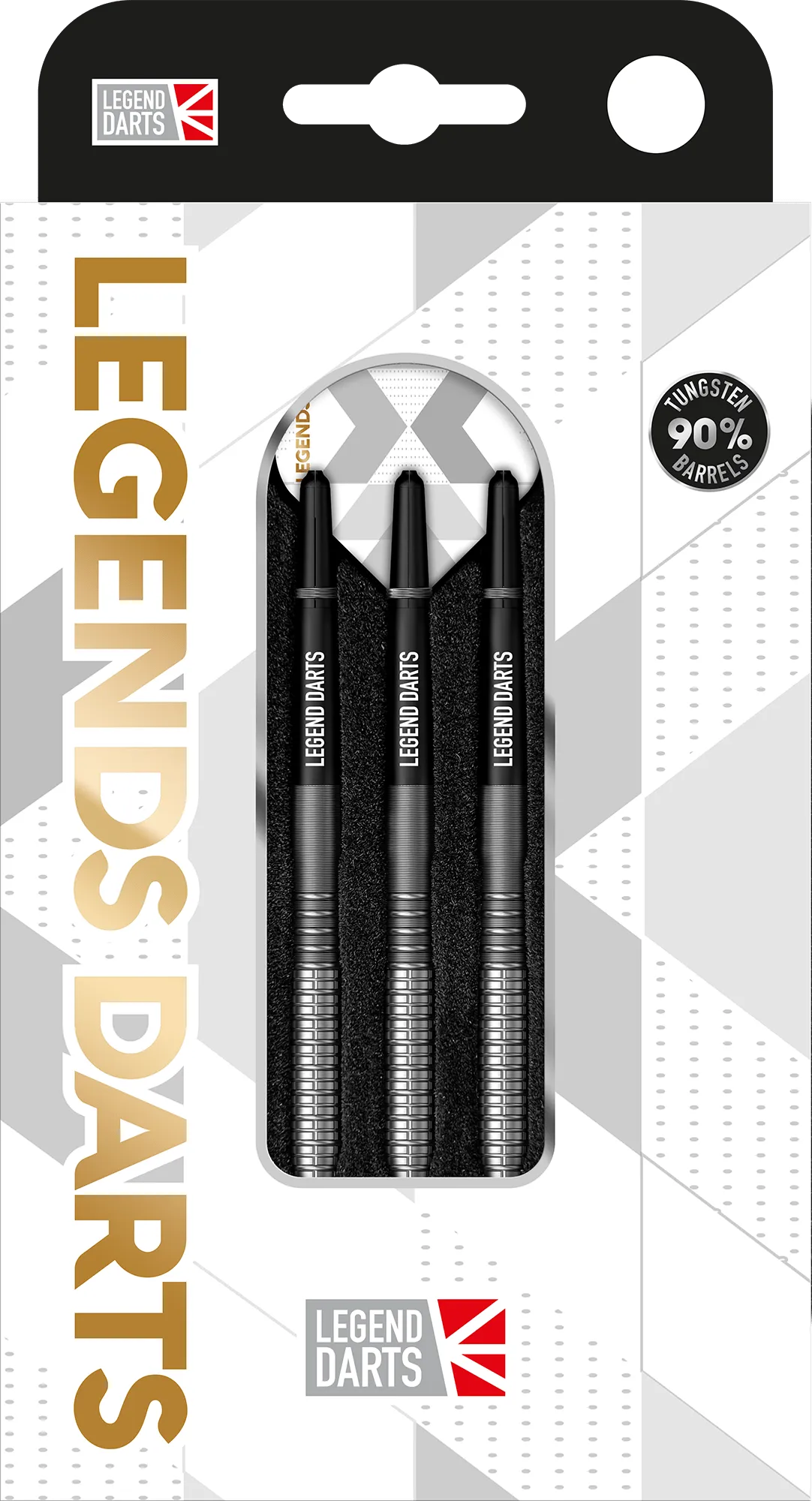 Legend Darts - Steel Tip - 90% Tungsten - Pro Series - V24 - Micro Rear