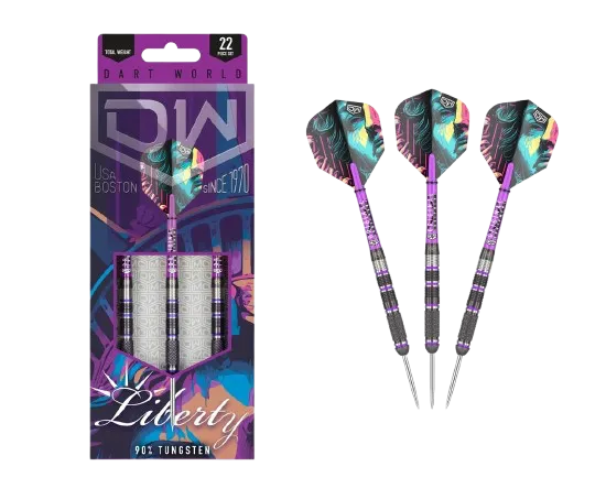 Liberty Steel Tip Darts - 90% Tungsten