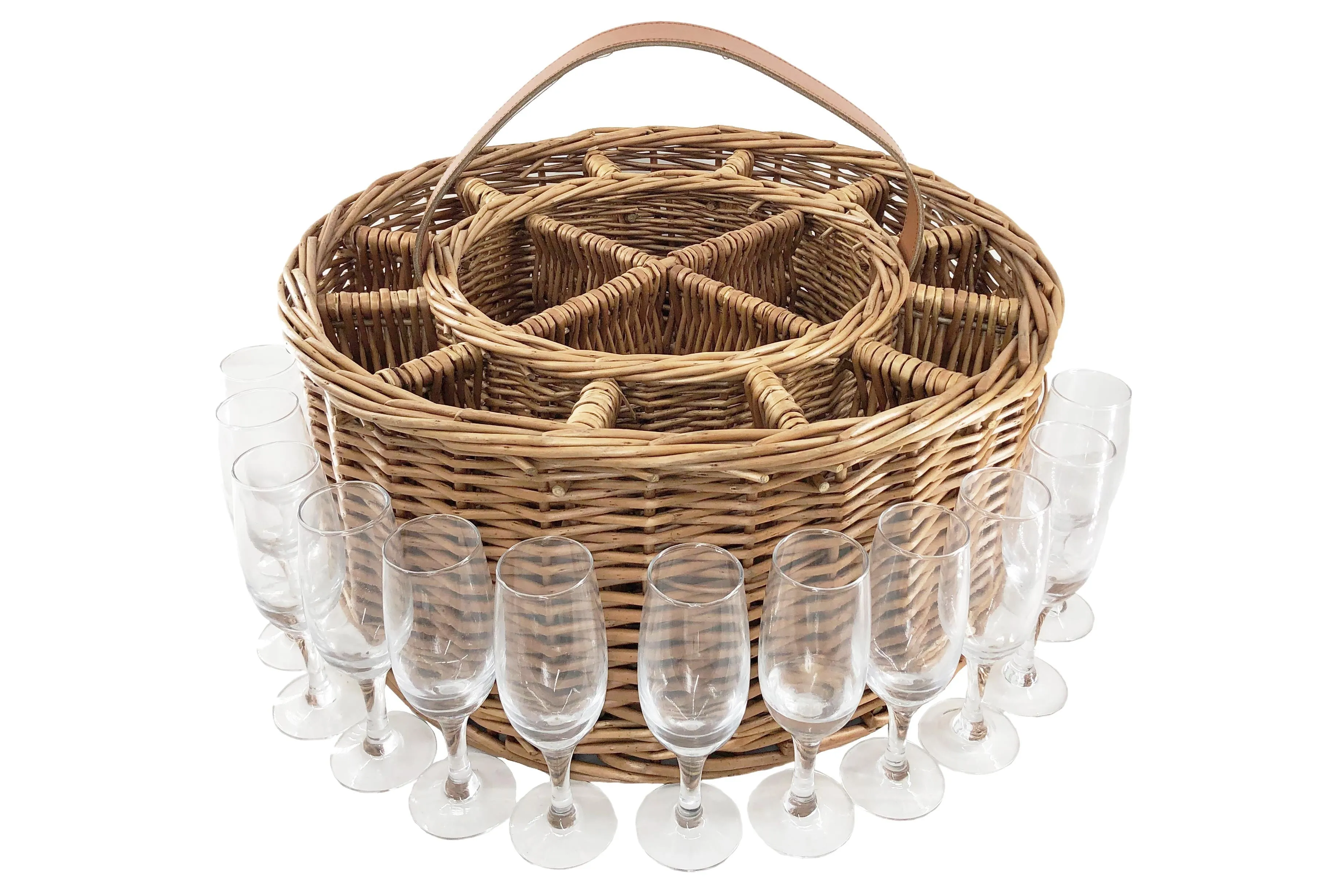 Light Steamed Garden Party Basket