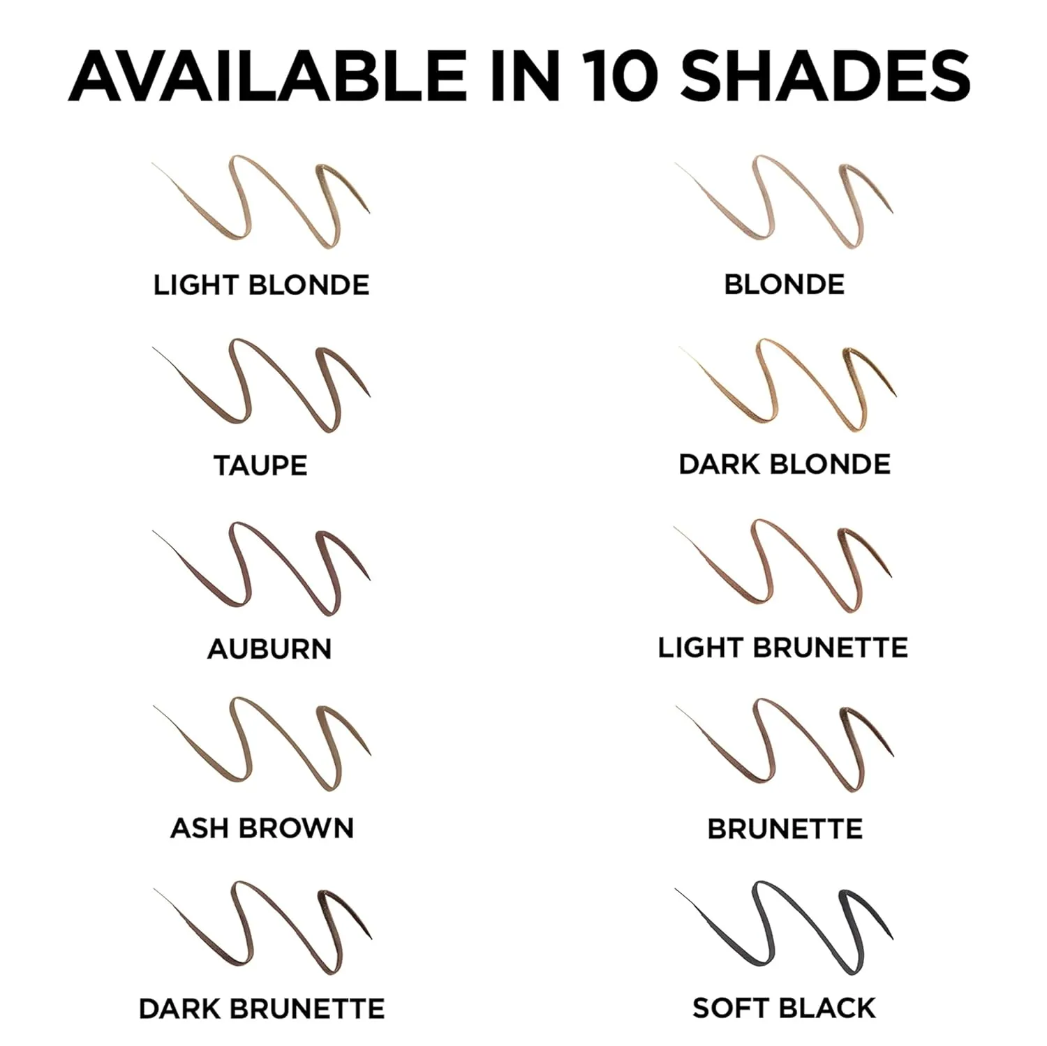 L'Oreal Paris Makeup Brow Stylist Definer Waterproof Eyebrow Pencil, Ultra-Fine Mechanical Pencil, Draws Tiny Brow Hairs and Fills in Sparse Areas and Gaps, Dark Brunette, 0.11 Ounce (Pack of 2)