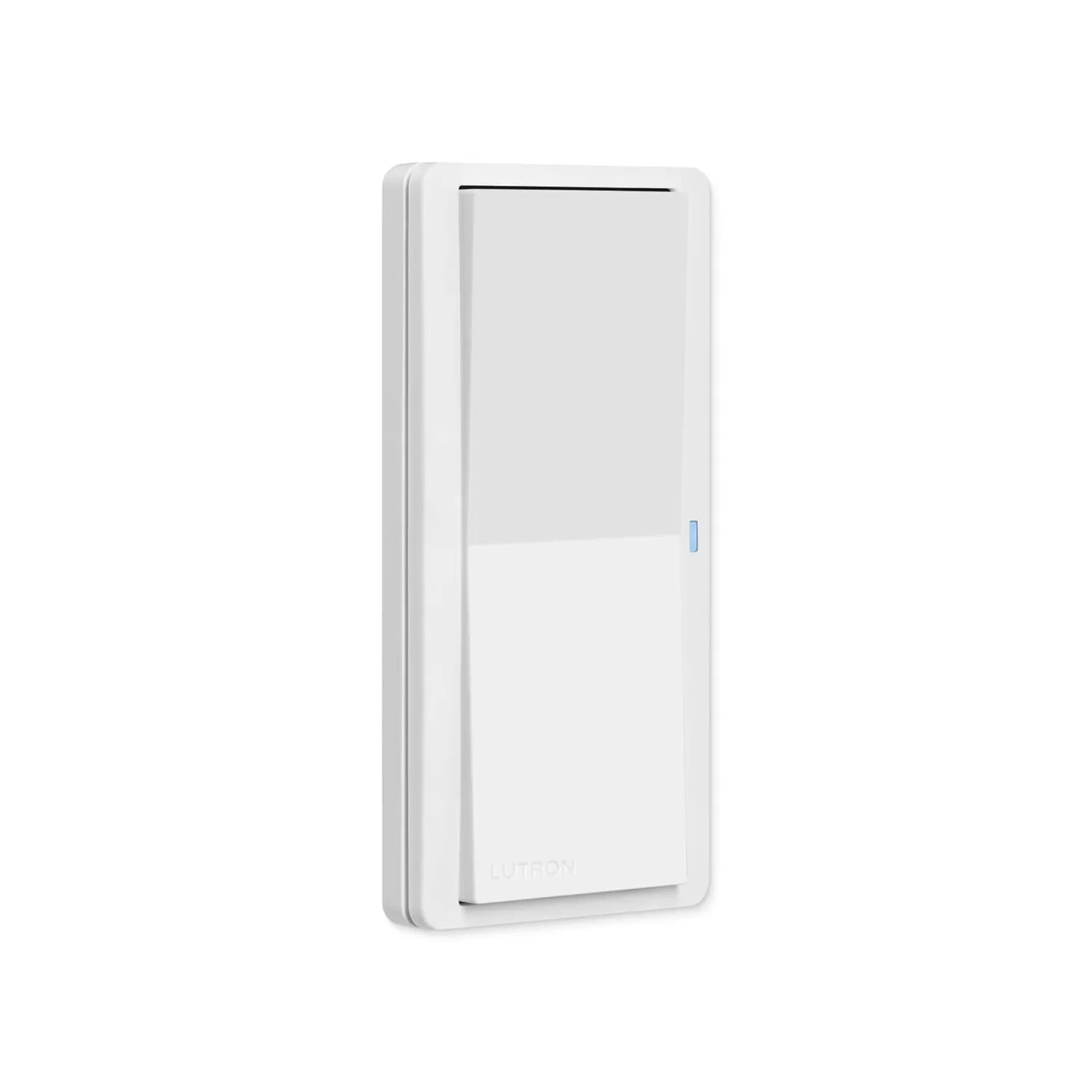 Lutron Paddle Pico Remote for Caseta Smart Dimmers/Switches, On/Off Control, for Table Top or Wallmount Use, PJ2-P2B-GWH, White
