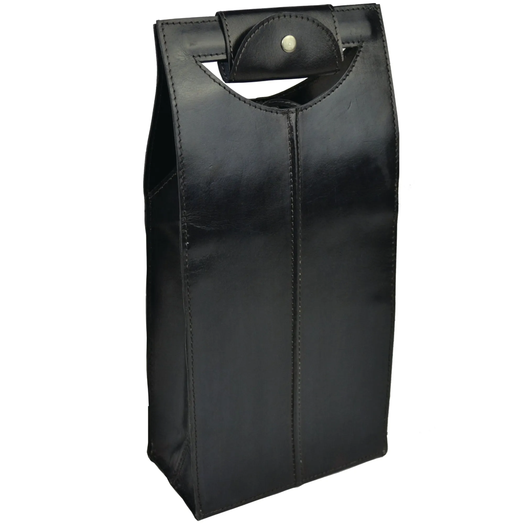Luxe Leather Double Wine Carrier (6 Colors To Choose)