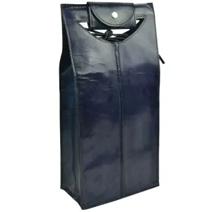 Luxe Leather Double Wine Carrier (6 Colors To Choose)
