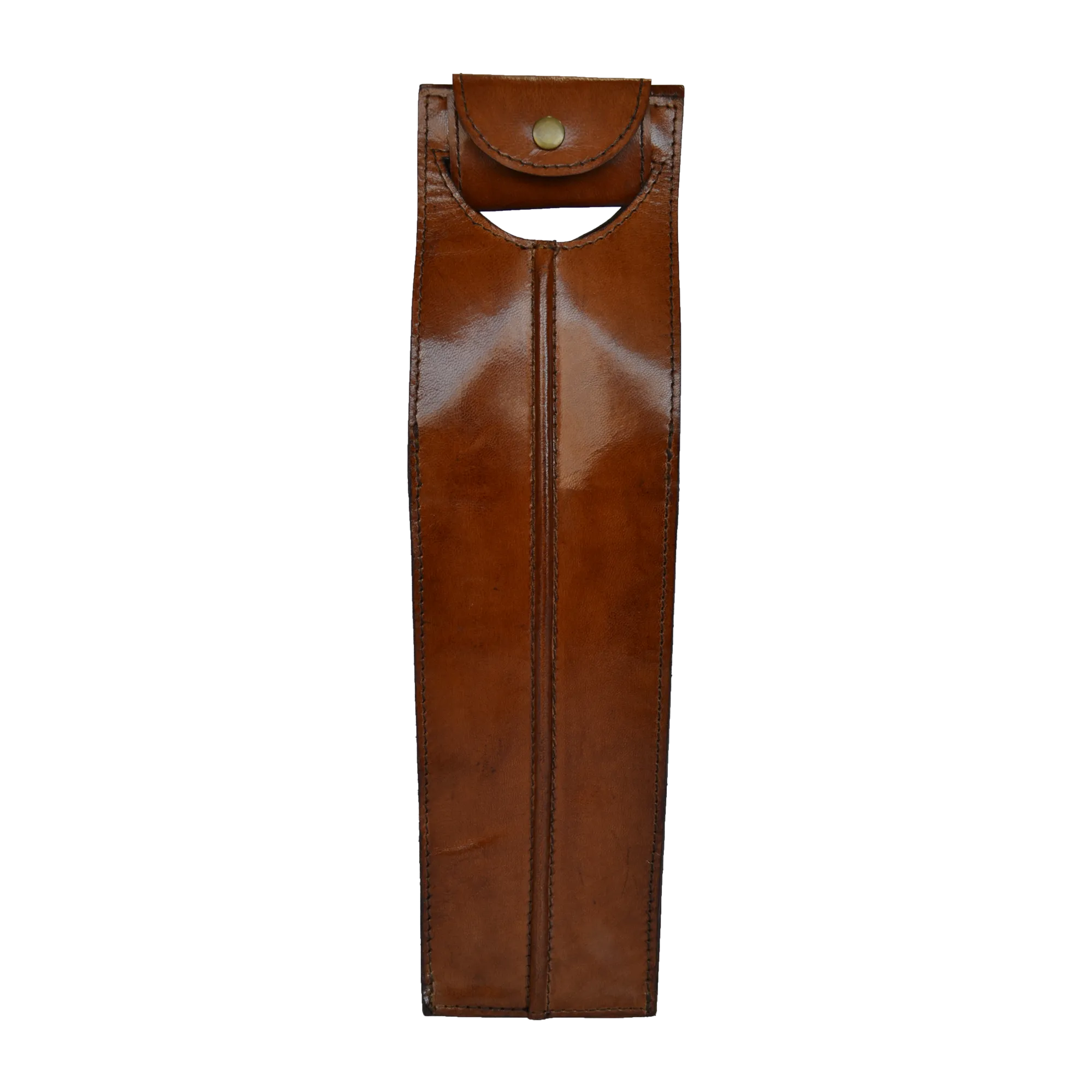 Luxe Leather Single Wine Carrier (5 Colors To Choose)