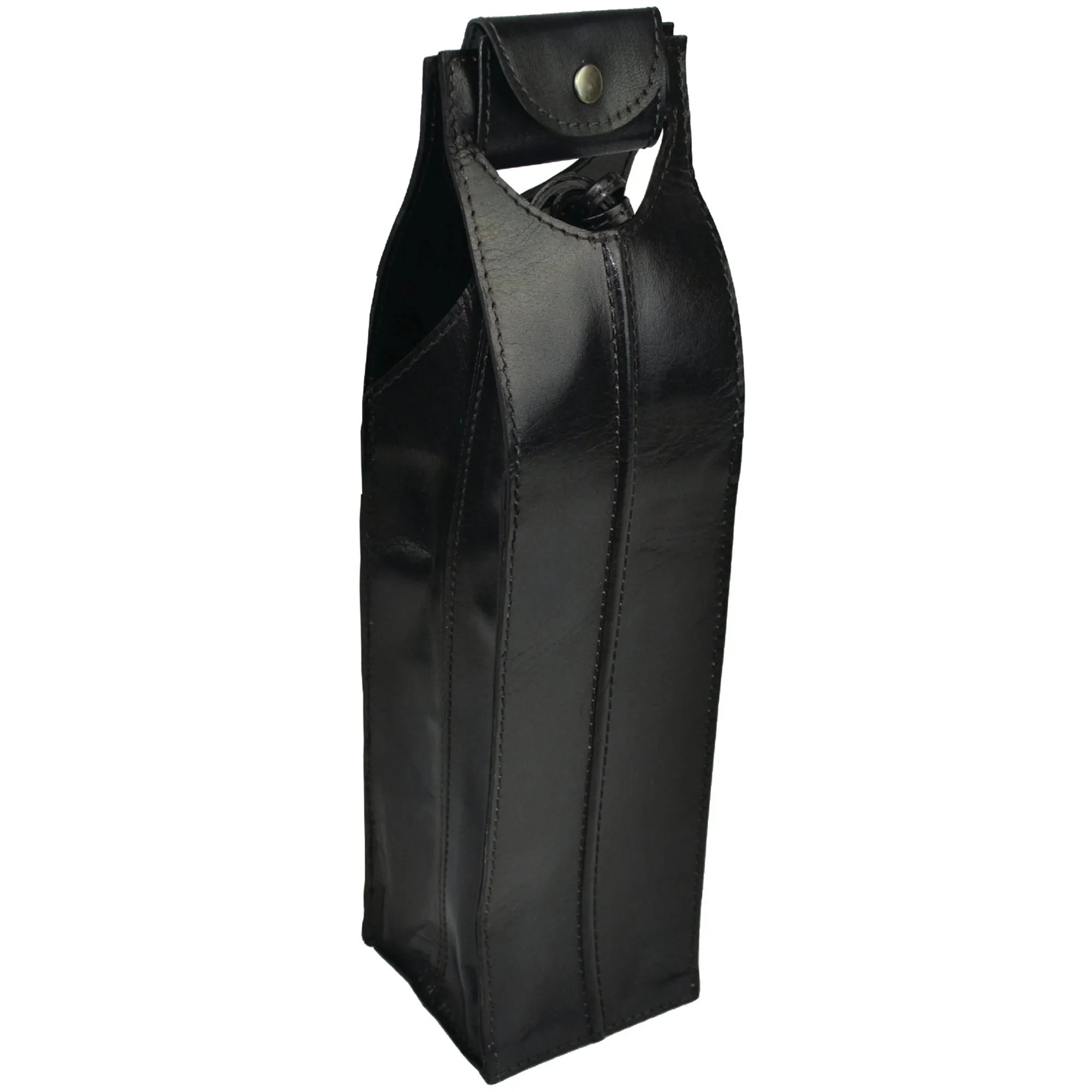 Luxe Leather Single Wine Carrier (5 Colors To Choose)