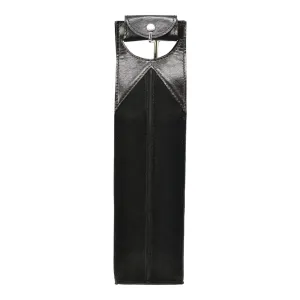 Luxe Leather SUEDE Single Wine Carrier (3 Colors To Choose)