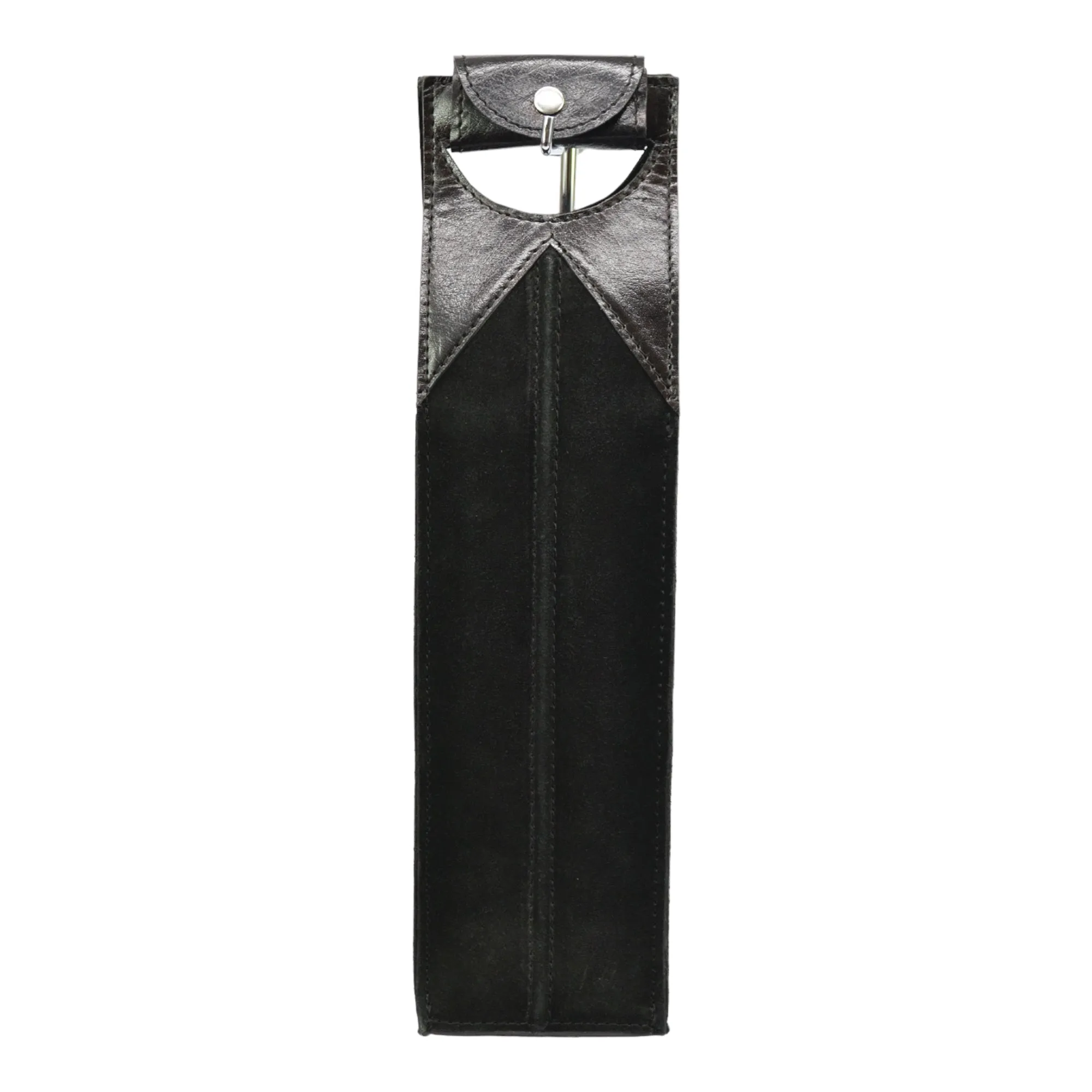 Luxe Leather SUEDE Single Wine Carrier (3 Colors To Choose)