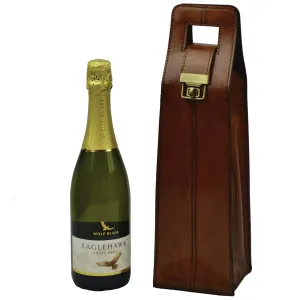 Luxury Leather Single Wine Holder (4 Colors To Choose)