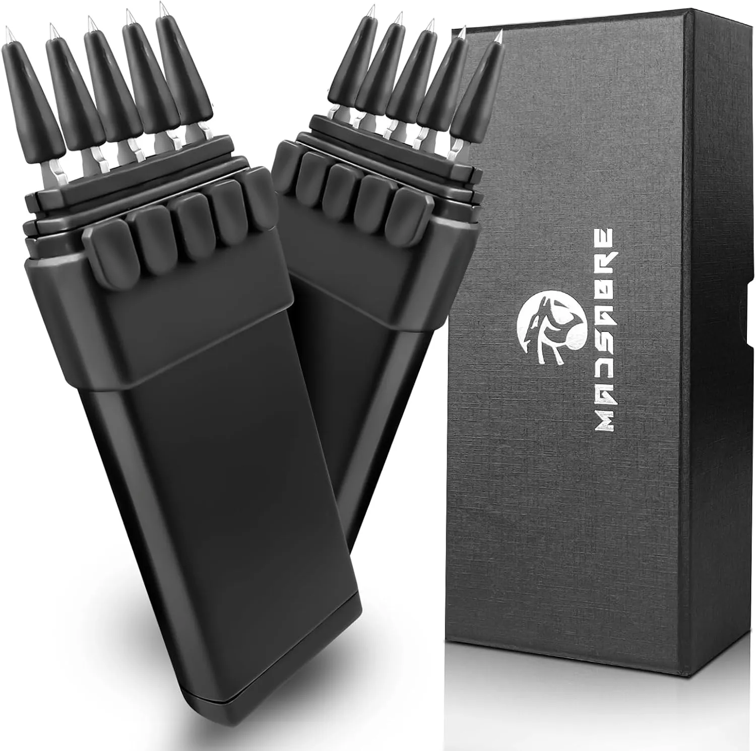 MADSABRE Ballistic Dart Launcher, Metal Darts Accurate Shooting for Hunting Camping Shooting Self-Defense and Survival