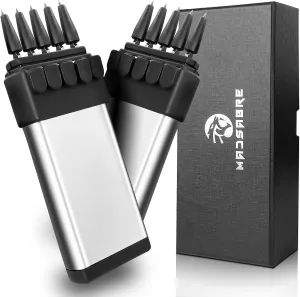 MADSABRE Ballistic Dart Launcher, Metal Darts Accurate Shooting for Hunting Camping Shooting Self-Defense and Survival