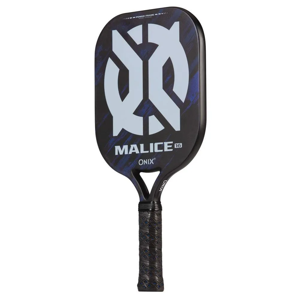 Malice 16 DP Open Throat Composite Pickleball Paddle Blue