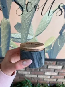 Marble Salt and Pepper Holders