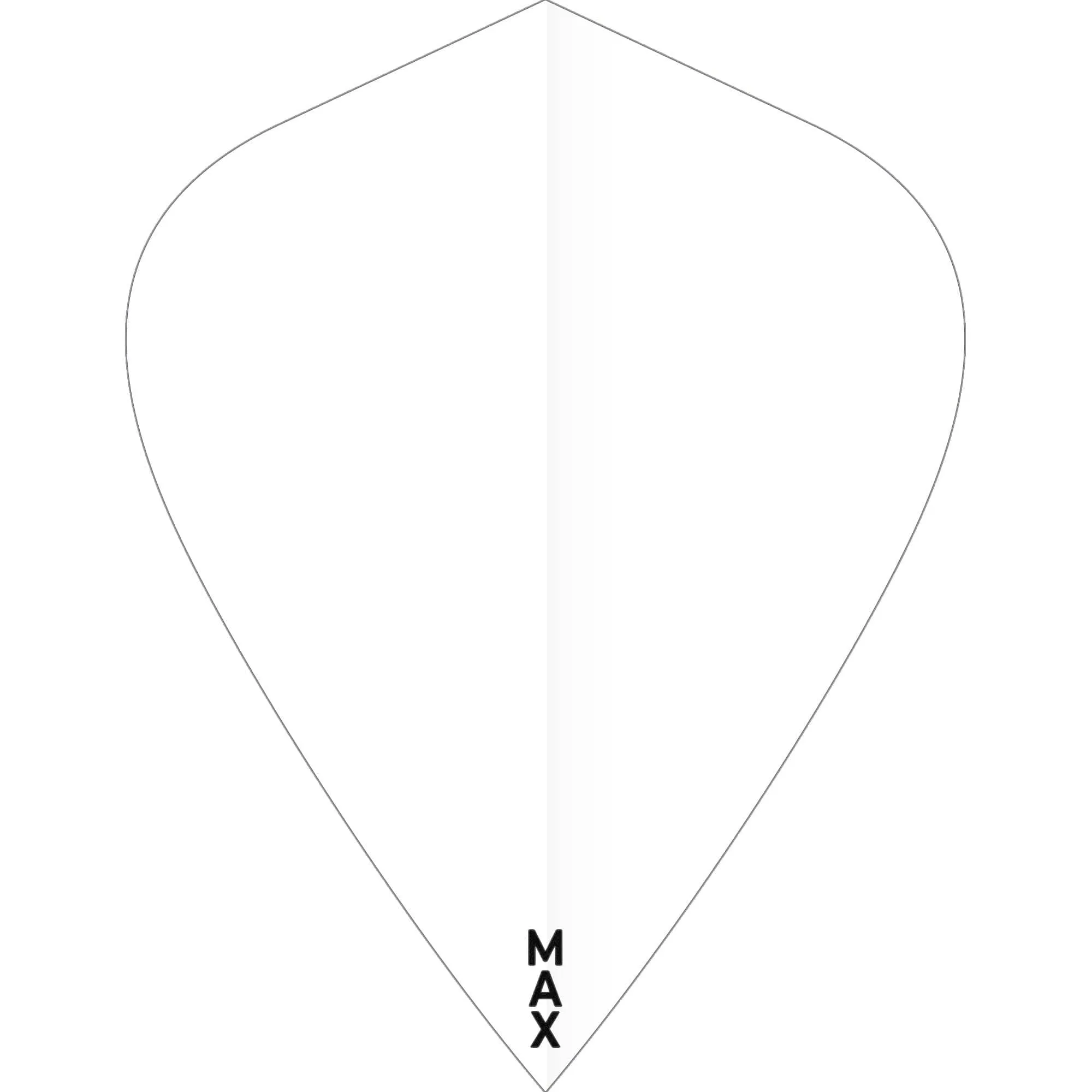 *McCoy Power Max Dart Flights - 150 Micron - Kite - Solid