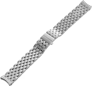 MICHELE MS18EH235009 CSX 18mm Stainless Steel Silver Watch Bracelet
