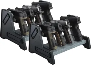 Mind and Action Pistol Rack, Handgun Holder for Safe, Cabinet Organizer, Gun Accessories, Gifts for Men