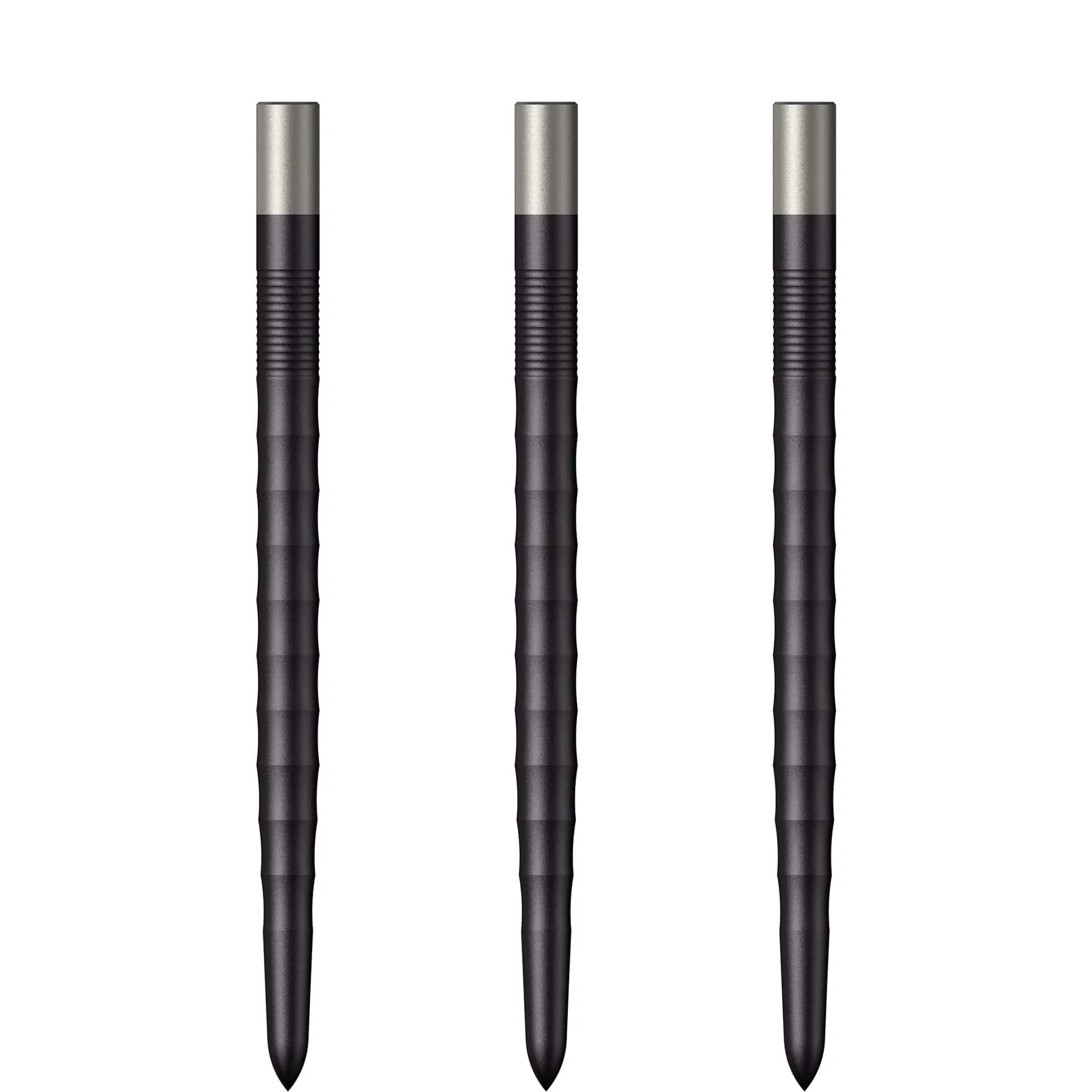 Mission Ripple Dart Points - Steel Tip Replacement Points - Black