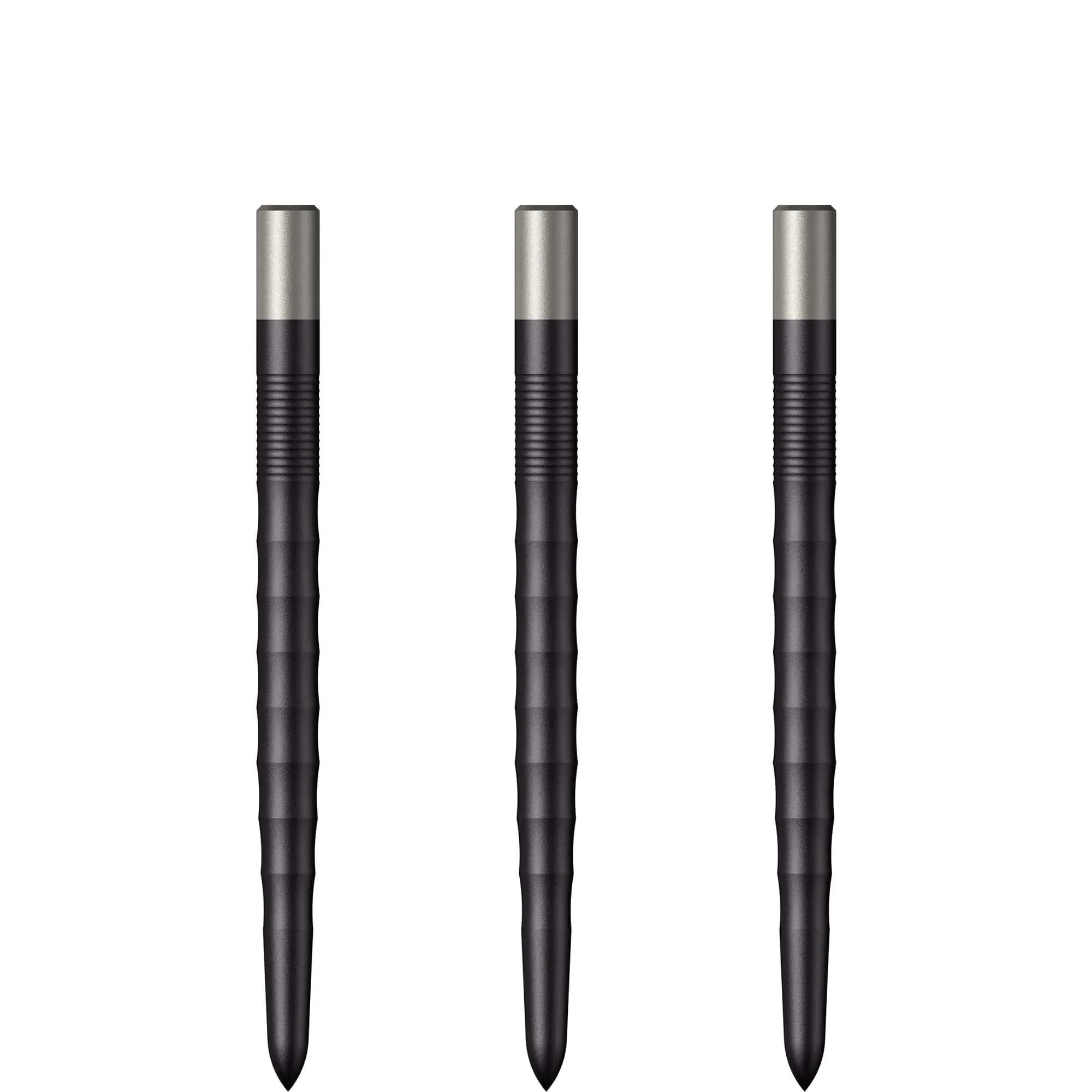 Mission Ripple Dart Points - Steel Tip Replacement Points - Black