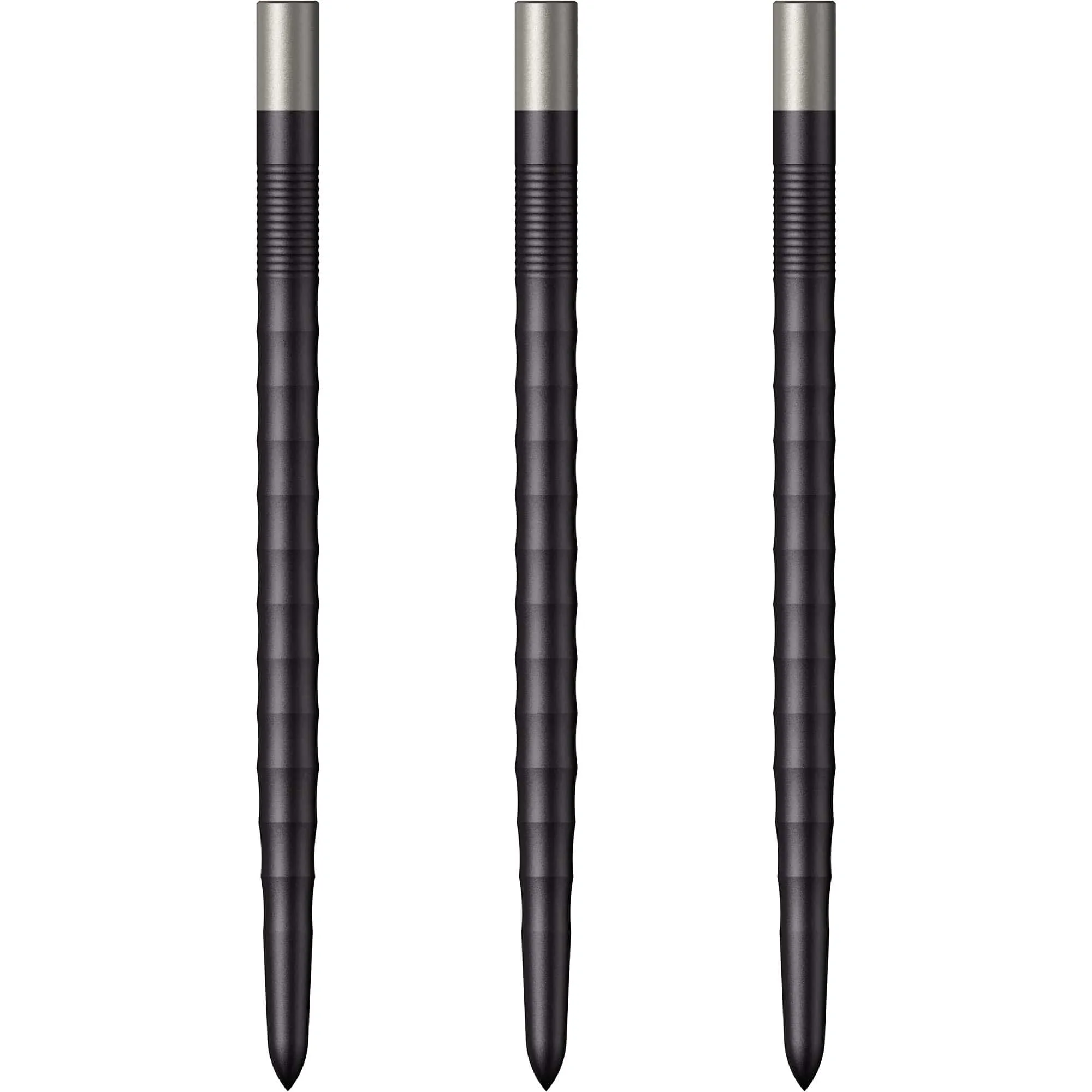Mission Ripple Dart Points - Steel Tip Replacement Points - Black