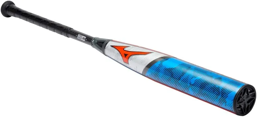 Mizuno B23-PWR CRBN -3 BBCOR Baseball Bat | 2 5/8 inch Barrel | 2 Piece Composite | Detonator Cor | Dual Frequency Damper | Black Onyx Carbon | Speed-Helix Grip