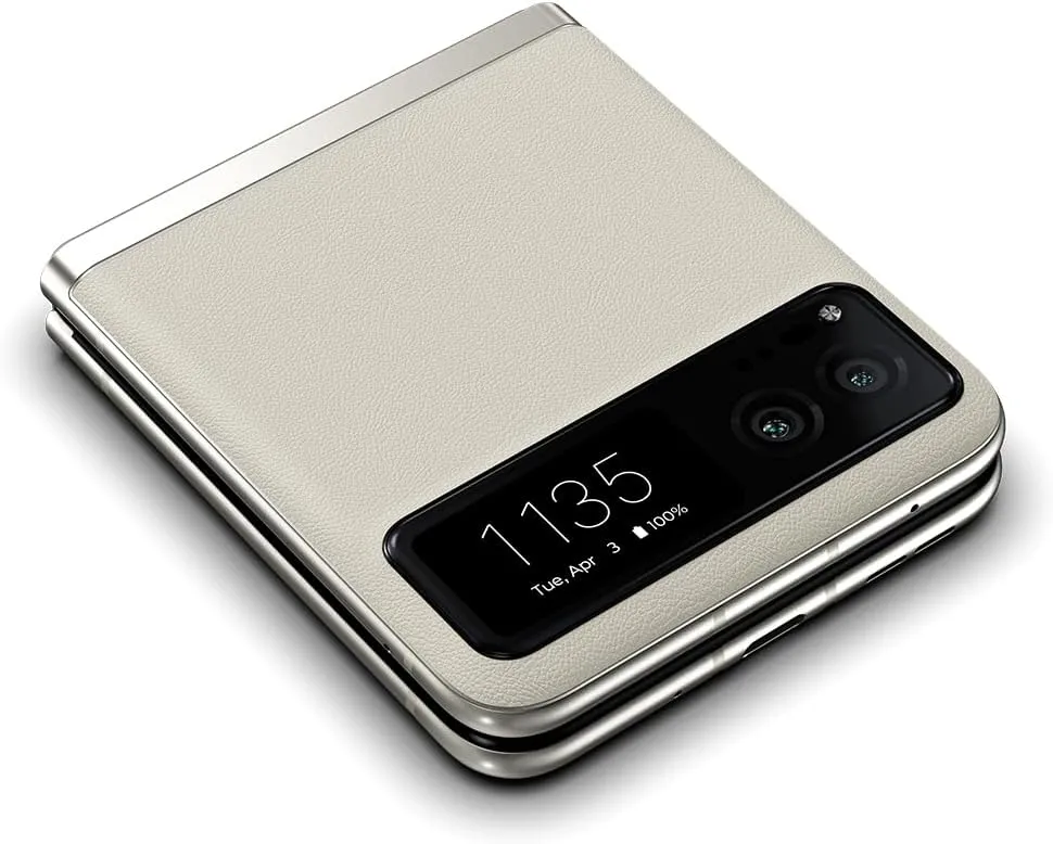 Motorola razr | 2023 | Unlocked | Made for US 8/128 | 32MP Camera | Vanilla Cream, 73.95 x 170.82 x 7.35mm