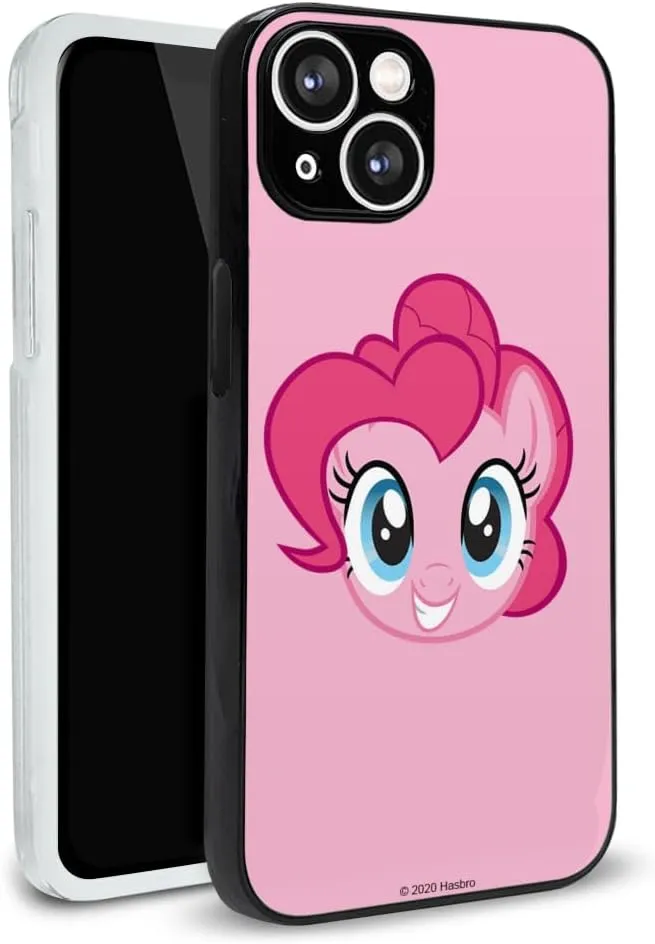 My Little Pony Pinkie Pie Face Protective Slim Fit Plastic Bumper Case Fits Apple iPhone 14