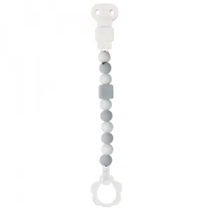 NATTOU Silicone - Pacifinder Clip Grey and White
