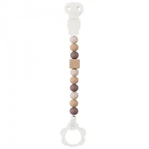 NATTOU Silicone - Pacifinder Clip Stone
