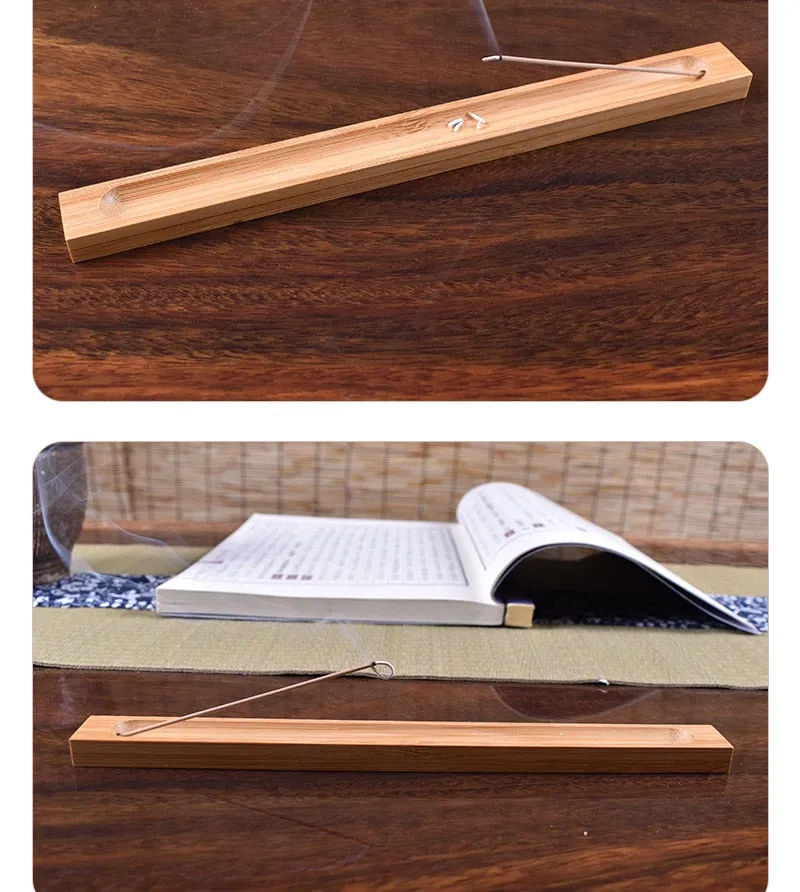 Natural Rustic Wood Incense Holders