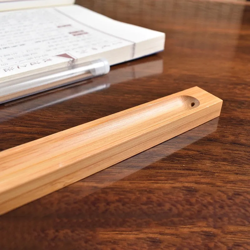 Natural Rustic Wood Incense Holders