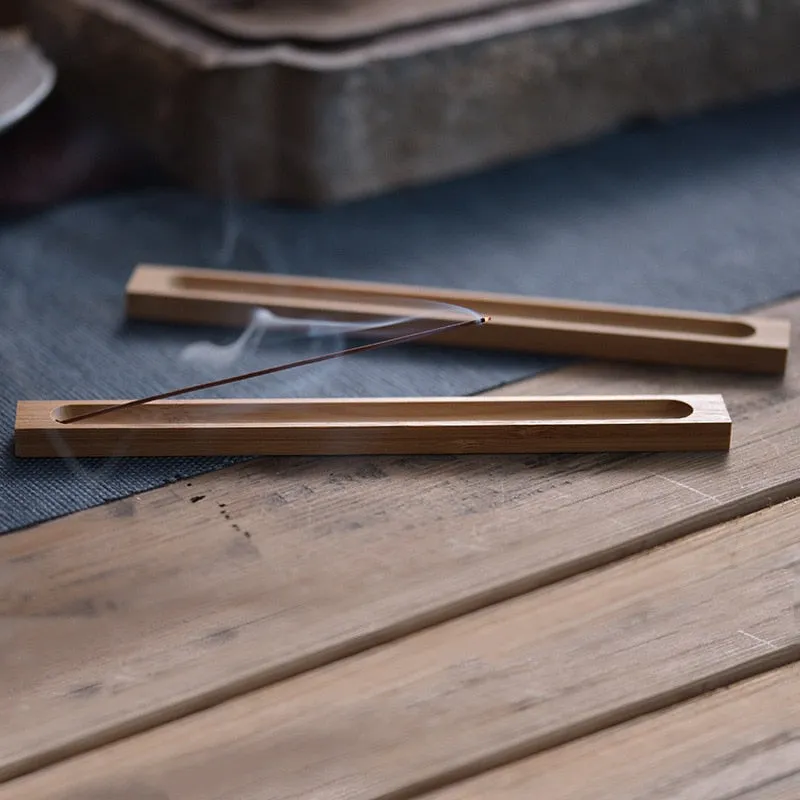 Natural Rustic Wood Incense Holders