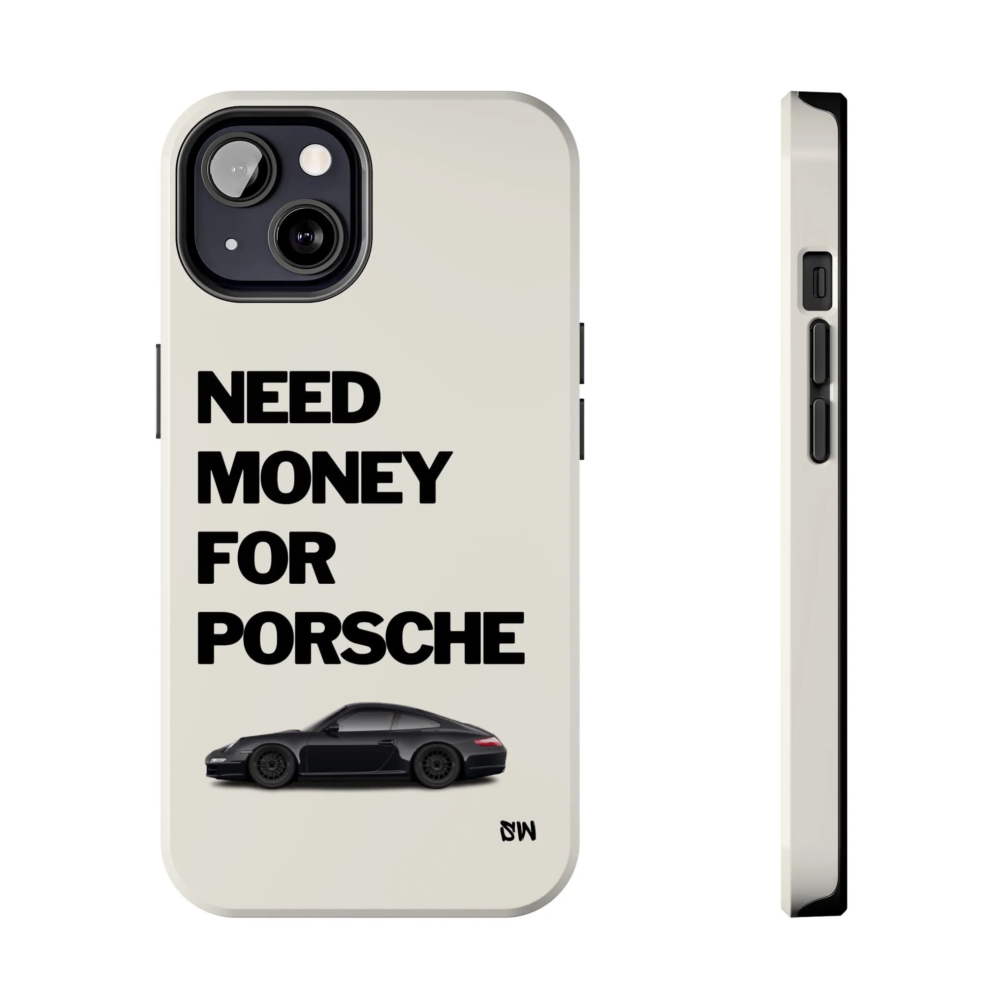 Need money for Porsche (black) phone case