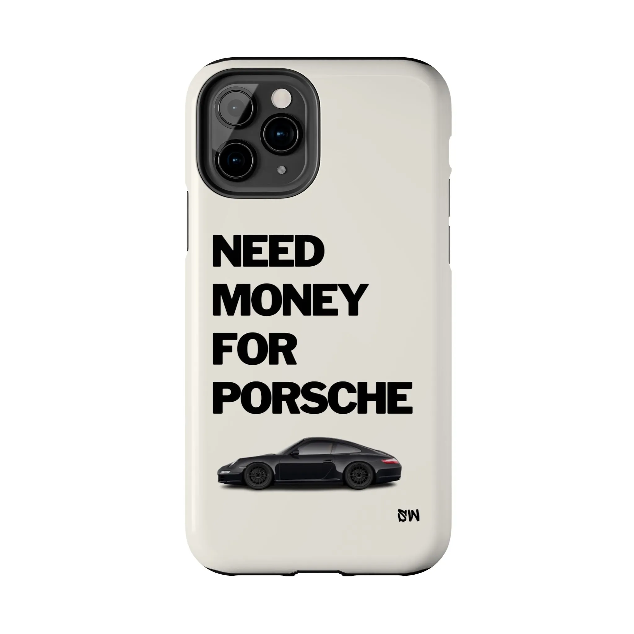 Need money for Porsche (black) phone case