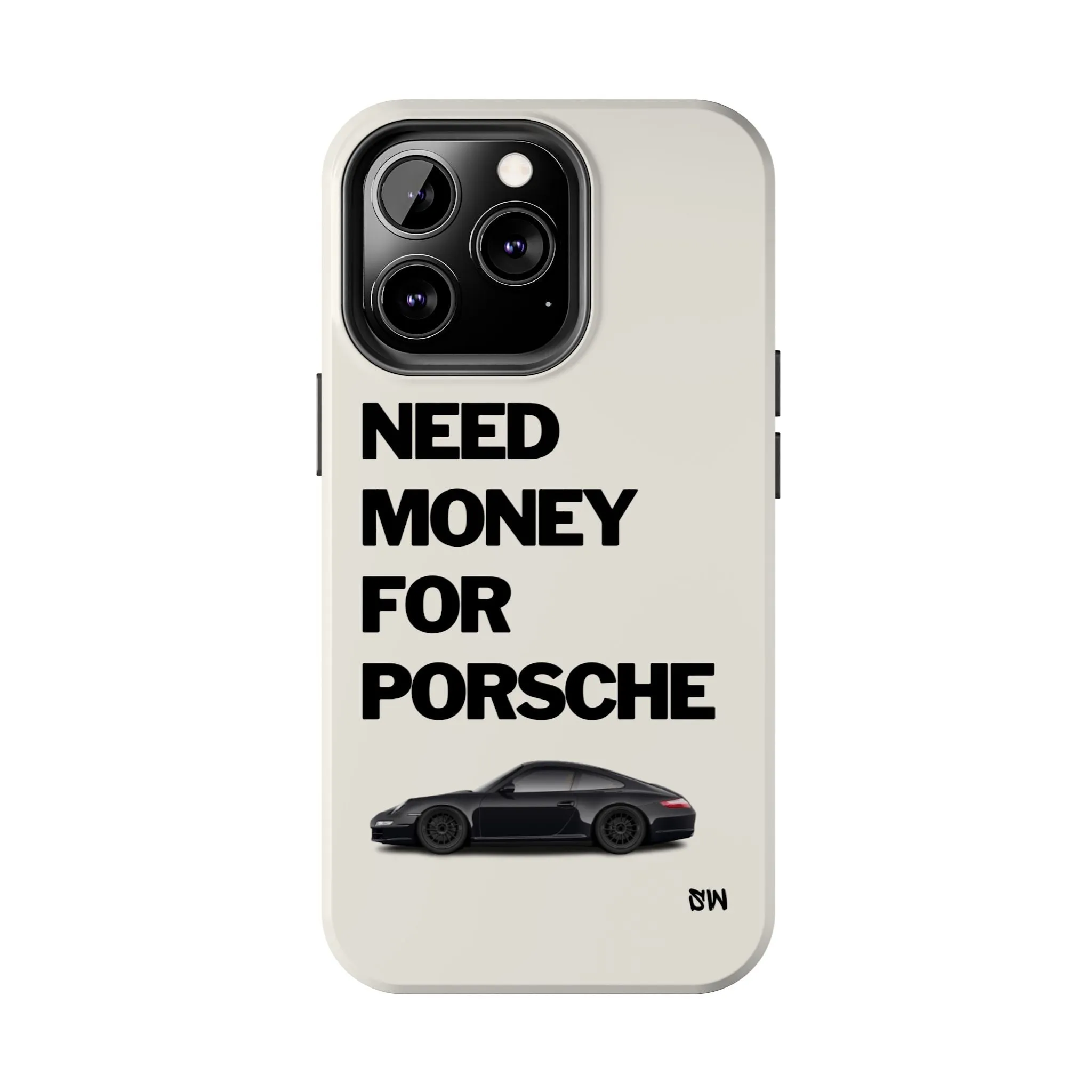 Need money for Porsche (black) phone case