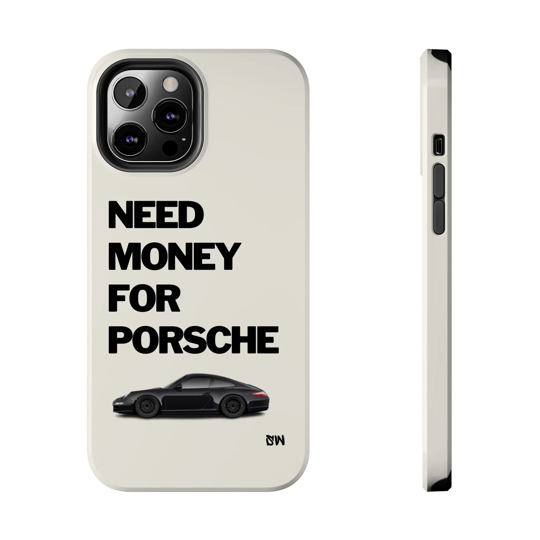 Need money for Porsche (black) phone case