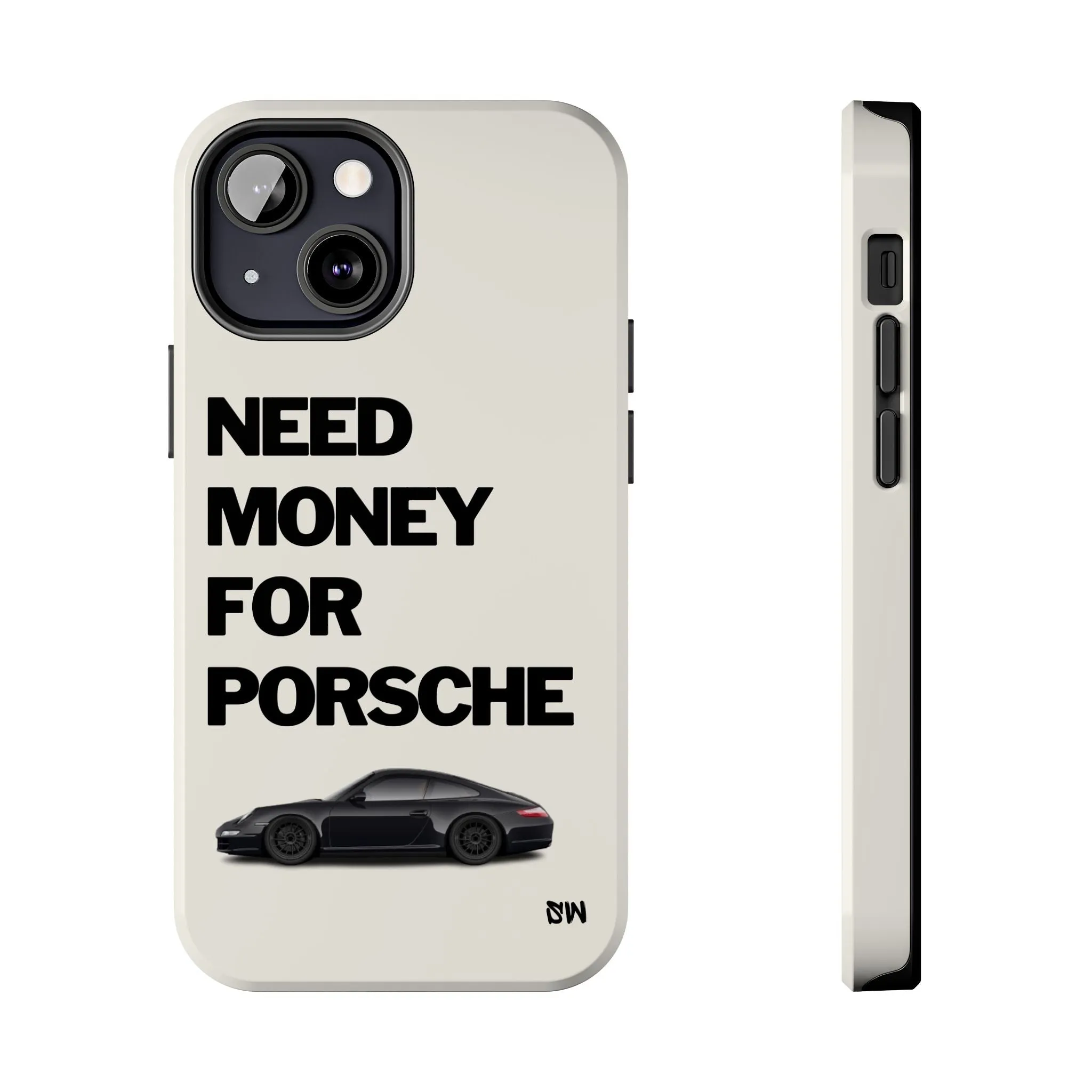 Need money for Porsche (black) phone case