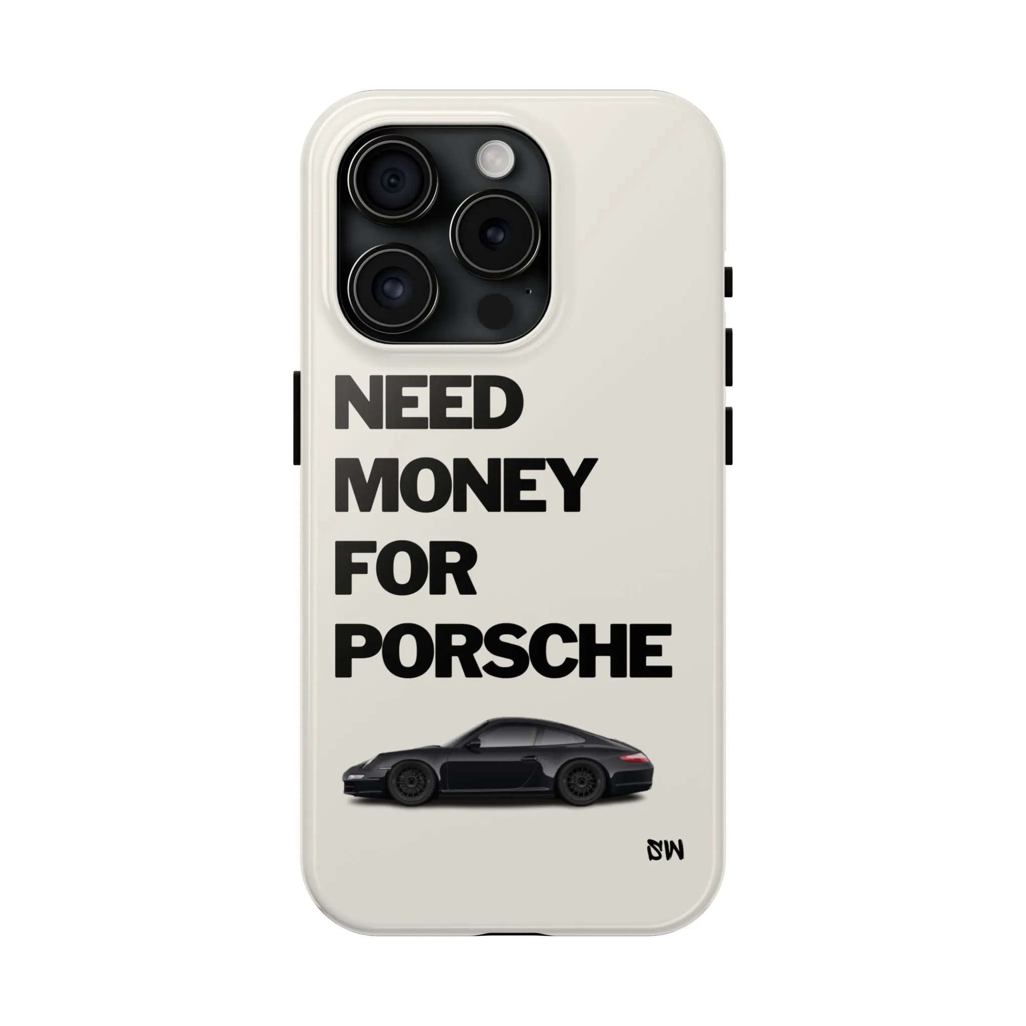 Need money for Porsche (black) phone case