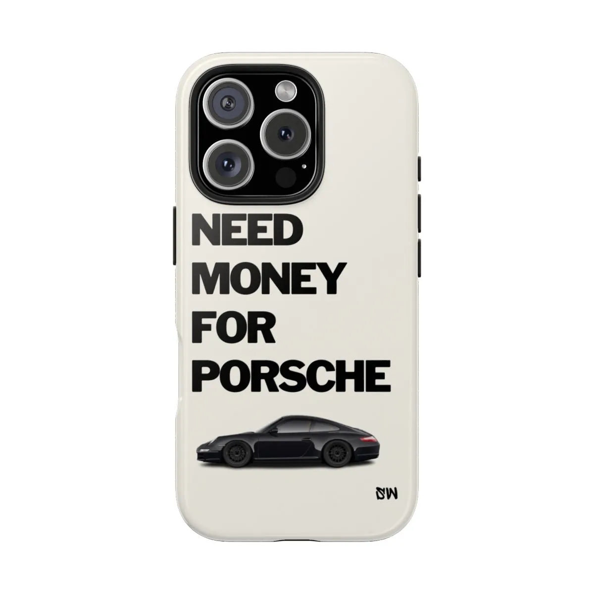Need money for Porsche (black) phone case