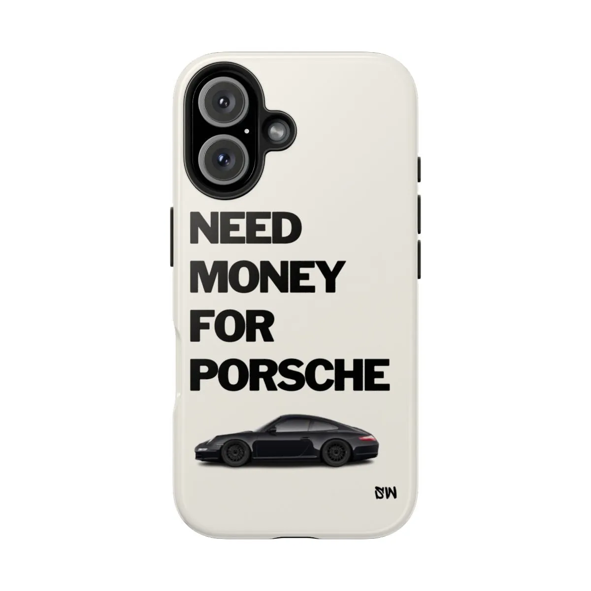 Need money for Porsche (black) phone case