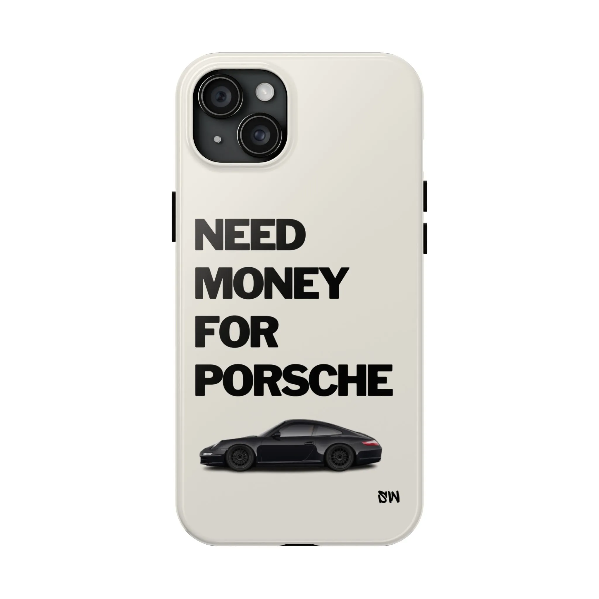 Need money for Porsche (black) phone case