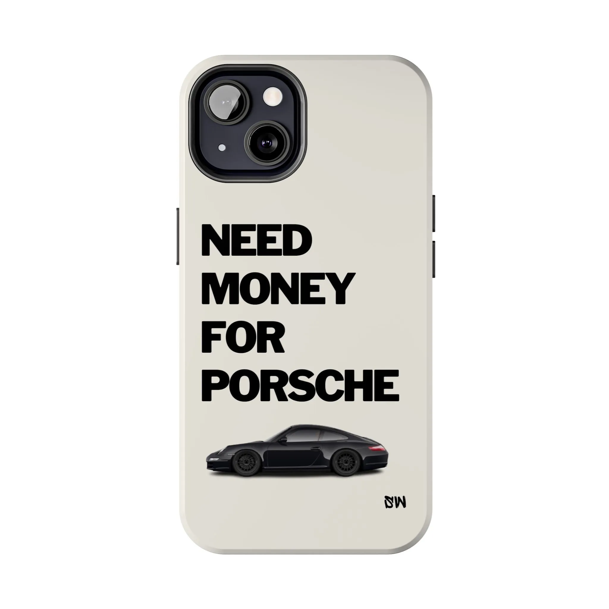 Need money for Porsche (black) phone case