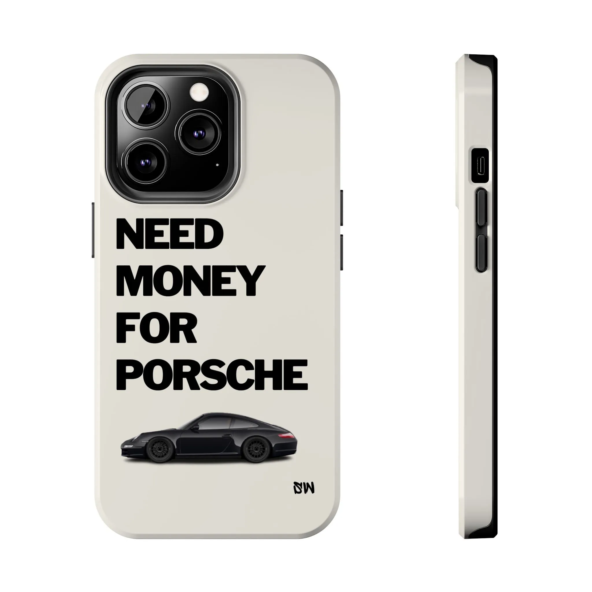 Need money for Porsche (black) phone case